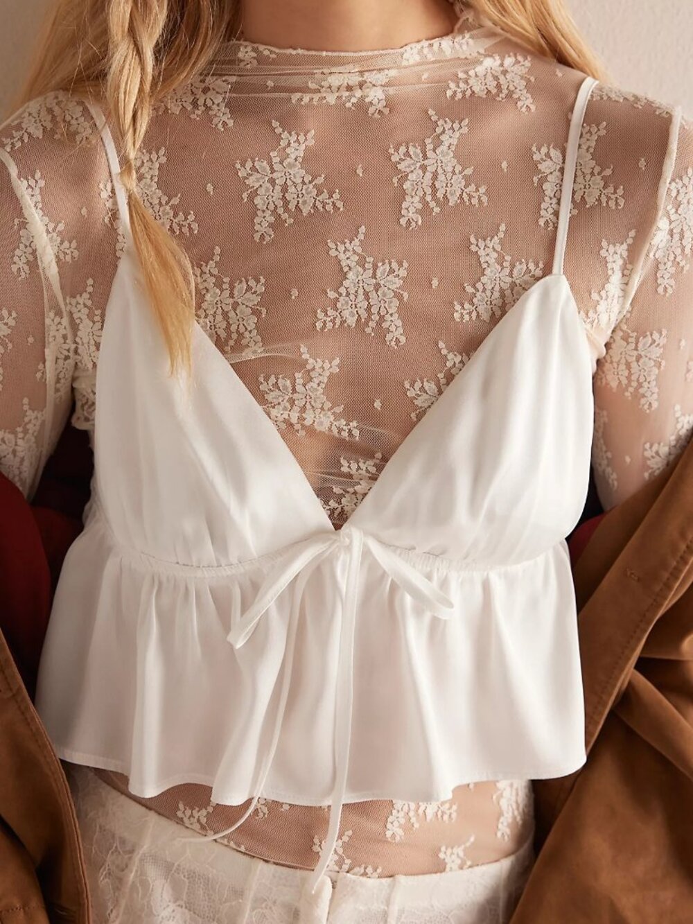 NWT Free People Lady Lux Layering Top - Picture 2 of 11